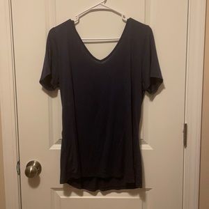 Soft cross back shirt